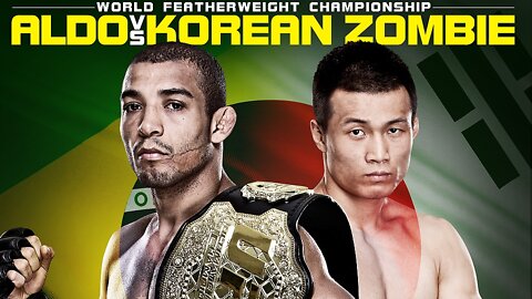 UFC 163: Aldo vs Zumbi Coreano