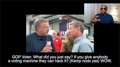 Brian Kemp Exposed! “If You Give Anybody a Voting Machine They Can Hack It”