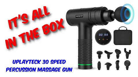 Uplayteck 30 Speed Percussion Massage Gun