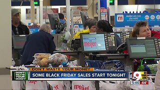 Don't Waste Your Money: Some Black Friday sales start tonight