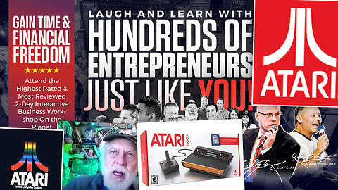 Atari Founder | Exclusive Interview w/ Atari Founder Nolan Bushnell | Did You Know That Nolan Bushnell Was Steve Jobs' First Boss? The founder of Atari & Chuck E. Cheese, Nolan Bushnell Shares How to Turn Your Business Dreams Into Reality