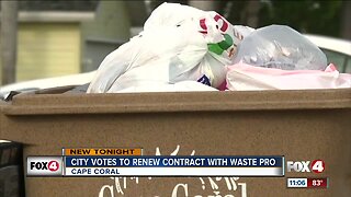 Cape Coral votes to negotiate extending Waste Pro's contract