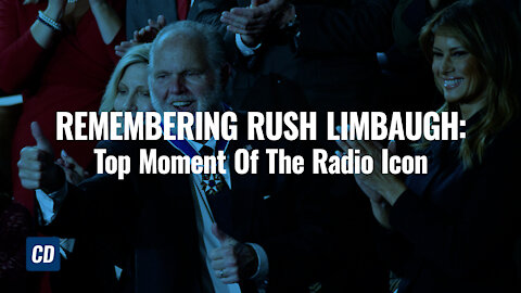REMEMBERING RUSH LIMBAUGH: Top Moment Of The Radio Icon