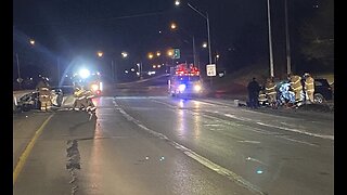 Two dead in wrong way head-on collision on the JFK Freeway