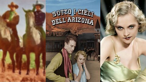 'SOTTO I CIELI DELL'ARIZONA (1934) John Wayne, Sheila Terry | Occidentale | Bianco e nero