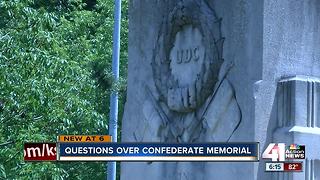 Some calling for the removal of Confederate memorial