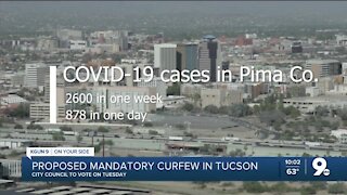 Tucson Mayor Romero proposes mandatory 8 p.m. curfew