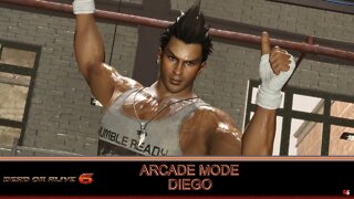 Dead or Alive 6: Arcade Mode - Diego