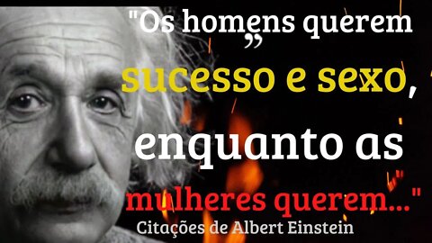 Citações Albert Einstein sobre mulheres, sucesso e vida | Citações, Aforismos, Pensamentos Sábios