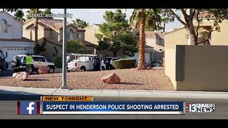 Police arrest suspect who allegedly injured Henderson officers
