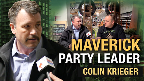 Colin Krieger is the new leader of Canada's Maverick Party