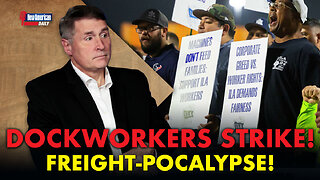 The New American Daily | East Coast Dockworkers on Strike!