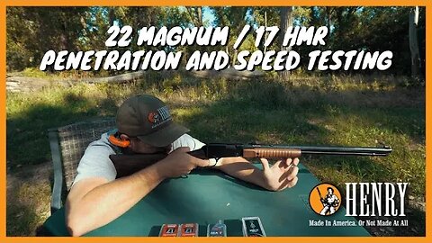 Magnum Rimfire Ballistic Test: .22 Mag vs .17 HMR