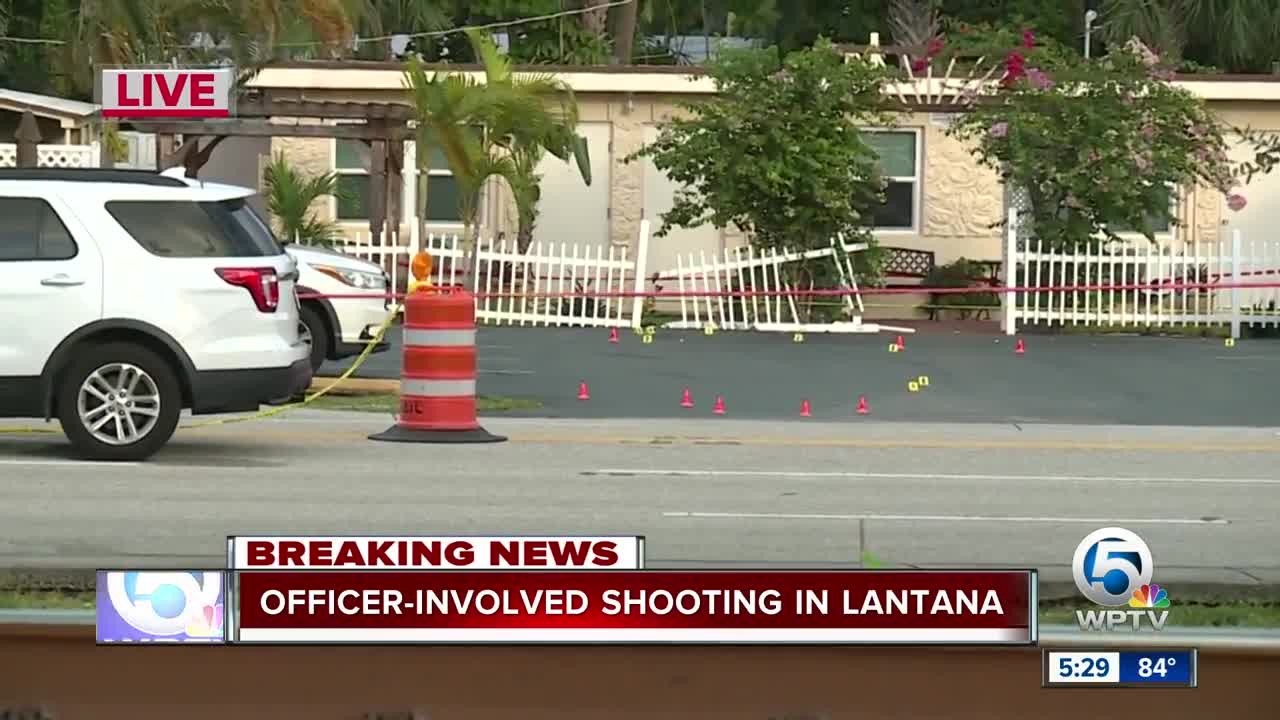 Officer-involved shooting in Lantana