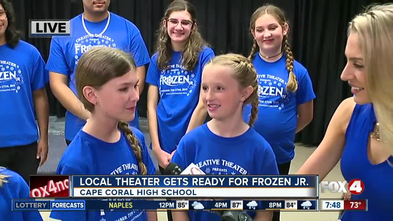 Local theater gets ready for Frozen Jr.