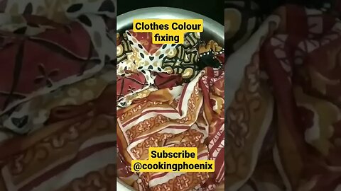 Colour Fixing।#youtubeshorts #shortsfeed #tips#hacks#laundryhacks