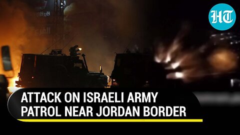 Gunman From Jordan Rains Bullets On Israel Army Patrol; Attack After Hamas Leader's Chilling Call
