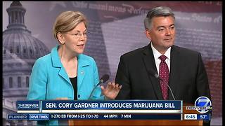 Sen. Cory Gardner talks about bill to protect states' rights on marijuana