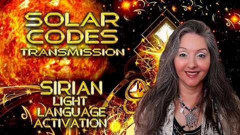 Solar Light Codes Double Diamond Sun Transmission 🌞 Sirian Light Language Activation By Lightstar