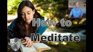 How to meditate