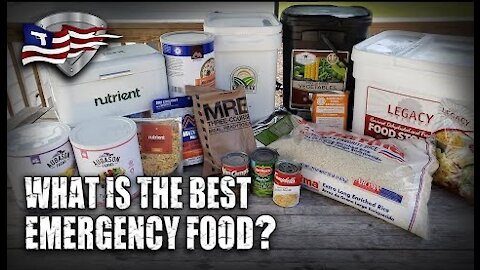 FOOD SHORTAGES? Which Emergency Food Is The Best? / Survival Food Comparison