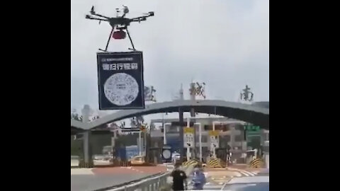 Driving To Beijing? (Drones are waiting)