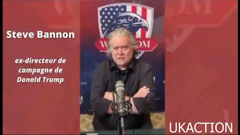 Bannon message to our compatriots in France the “world is watching” #DoNotComply