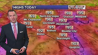 13 First Alert Las Vegas weather updated April 26 morning