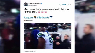 Jaguars Respond To Fans Throwing Trash At Ejected Seahawks Player