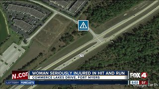 Pedestrian seriously injured in hit and run in Fort Myers Wednesday