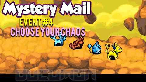 Pokemon Mystery Mail Event 4 Choose Your Chaos - NDS Hack ROM base on Mystery Dungeon Explore of Sky