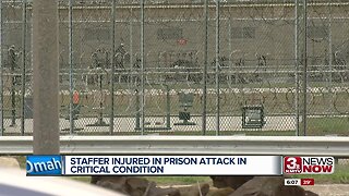 Staffer injured in Nebraska State Penitentiary attack in critical condition