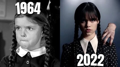 Evolution Of Wednesday In Addams Family Movies,Cartoon & Series Through the Years [1964-2022]