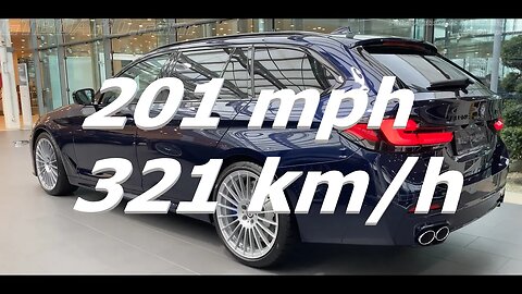 😱621 HP BMW ALPINA B5 Allrad Touring (LCI)😱Audi RS6 KILLER Faba Mönchengladbach. STUNNING! [4k60p]