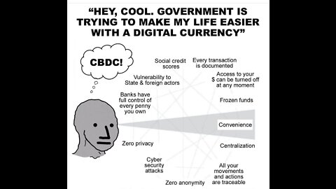 Central banking digital currencies (CBDCs) and social credit systems explained.