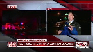 TFD: 2 workers injured after electrical fire