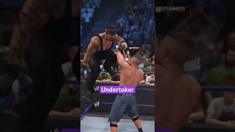 Undertaker Old School John Cena WWE Wrestlemania Backlash WWE 2k23 #johncena #wwe #nftarttalk