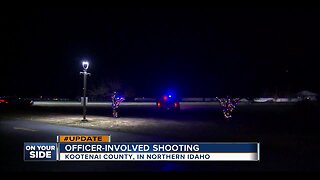 Officer shot, suspect dead after northern Idaho standoff