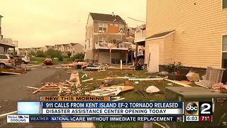 911 calls from Kent Island EF2 tornado released