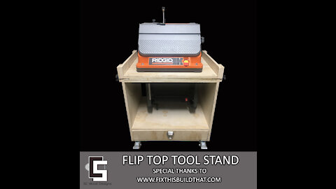 Flip Top Tool Stand