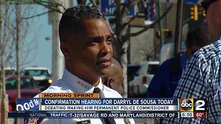 City Council holding confirmation hearing for Commissioner-Designate De Sousa