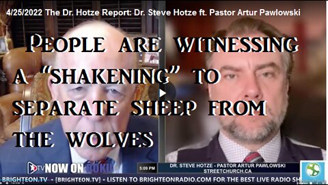 Pastor Artur Pawlowsk: People are witnessing a “shakening” to separate sheep from the wolves