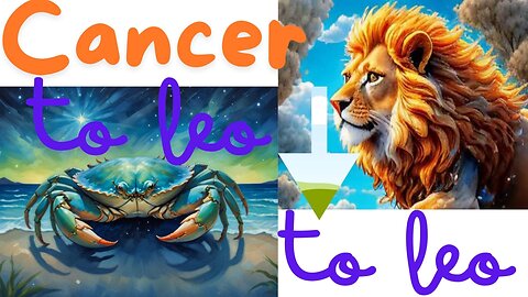 ♋︎ Cancer Crab Hands Over The Baton to Leo Lion In Its Transit In An Unprecedented Time Period! ♋︎