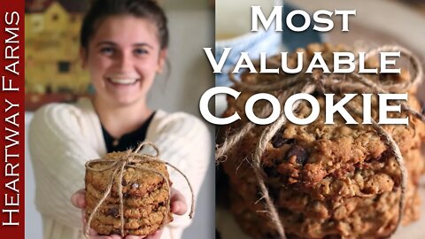 The Most Valuable Cookie Recipe! | Oatmeal Peanut Butter Chocolate Chip Cookies | Gluten Free