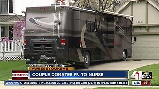 Gladstone couple lends Kansas City nurse RV to live in
