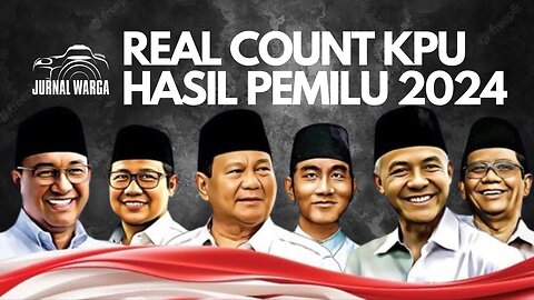 LIVE STREAMING - REAL COUNT PEMILU INDONESIA 2024