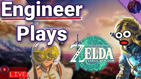 🛡️ Engineer Explores the Chasms in Tears of the Kingdom | Zelda Livestream 🎯