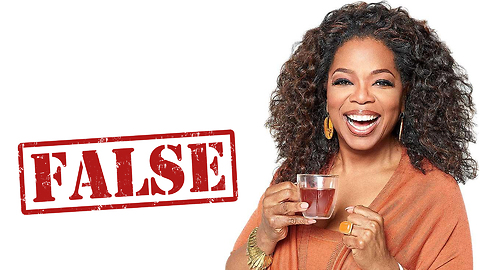 Oprah Winfrey has 3 months to live due to cancer is false