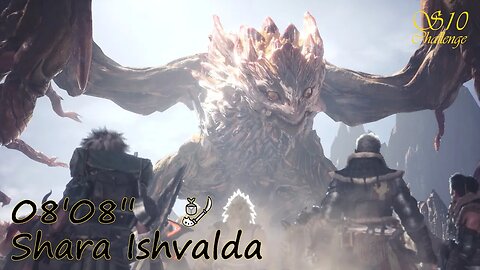 Shara Ishvalda (08'08'') | Insect Glaive | Monster Hunter World: Iceborne | "Sub 10 Challenge"