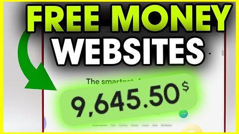 💰💻 Discover Legitimate Opportunities! 6 REAL Websites That Give Away FREE Money (Legit & Easy!)